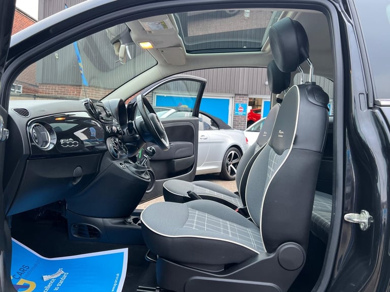 2019 Fiat 500 1.2 Lounge Hatchback 3dr Petrol Manual Euro 6 (s/s) (69 bhp) HATCHBACK Petrol Manual