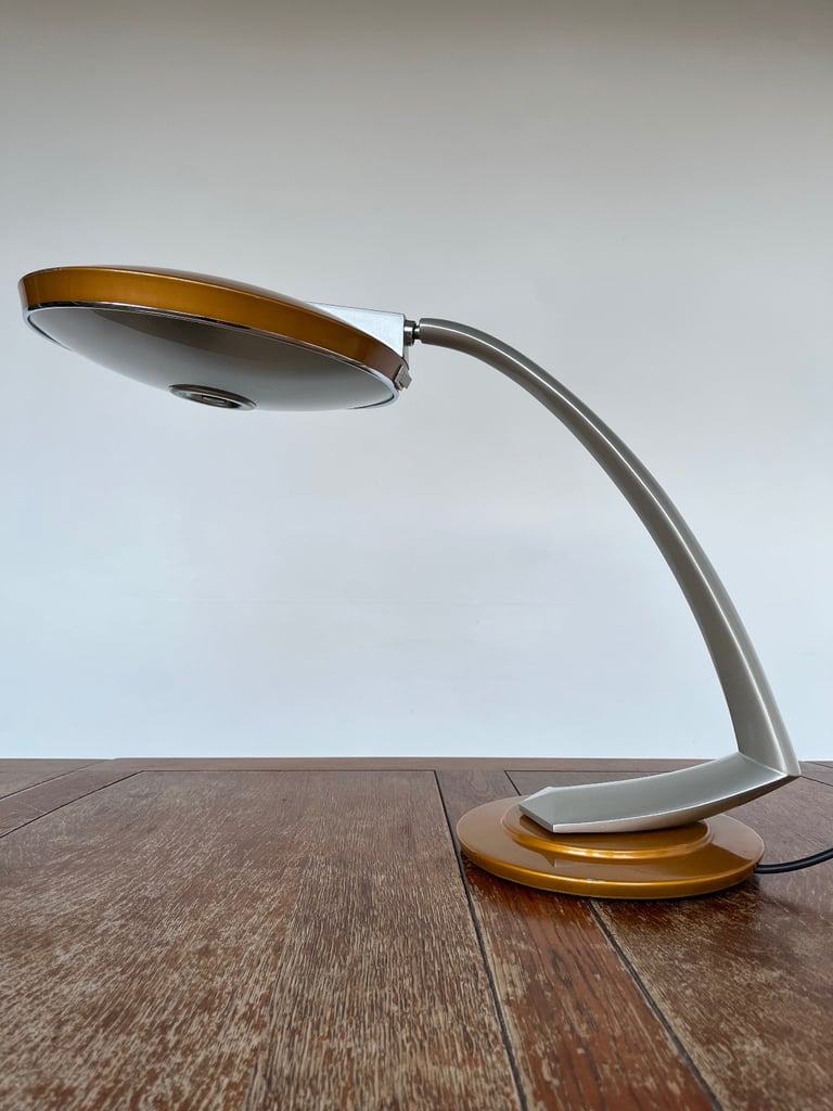 Vintage desk lamp by FASE (Boomerang 2000/Arco), Spain, circa 1960's (100% authentic)