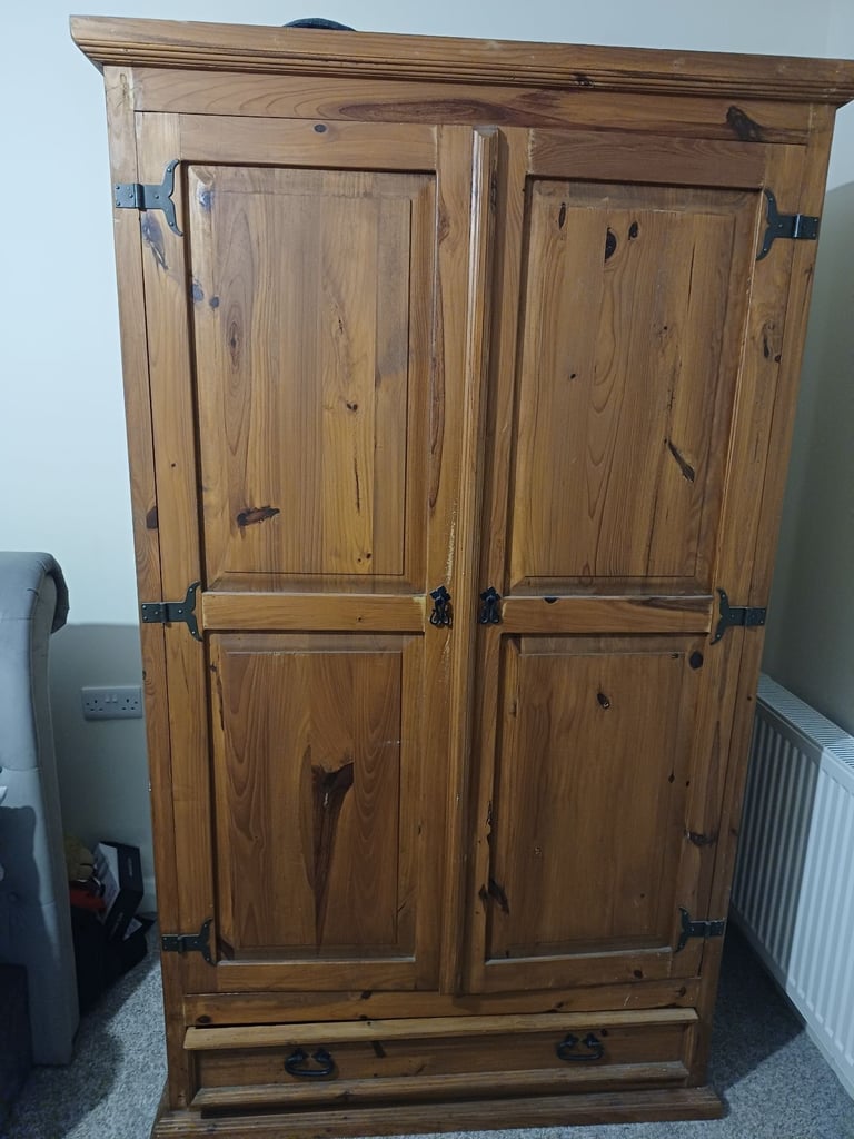image for Wardrobe and side table 