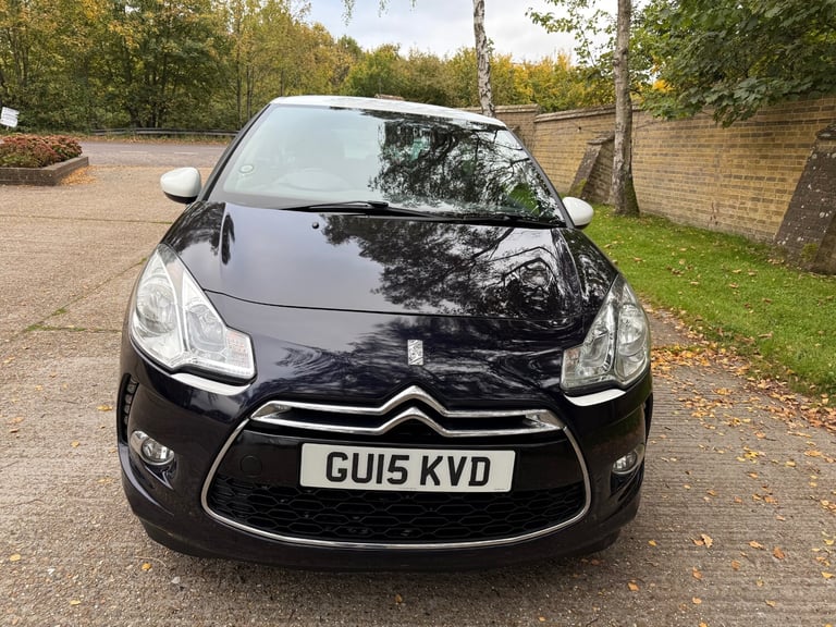2015 Citroen DS3 1.2 PureTech DSign Ice 3dr HATCHBACK Petrol Manual