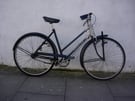 intage Ladies Bike by Raleigh, Blue, 1950&#039;s, Rod Brakes, Rides Good, JUST SERVICED/CHEAP PRICE!