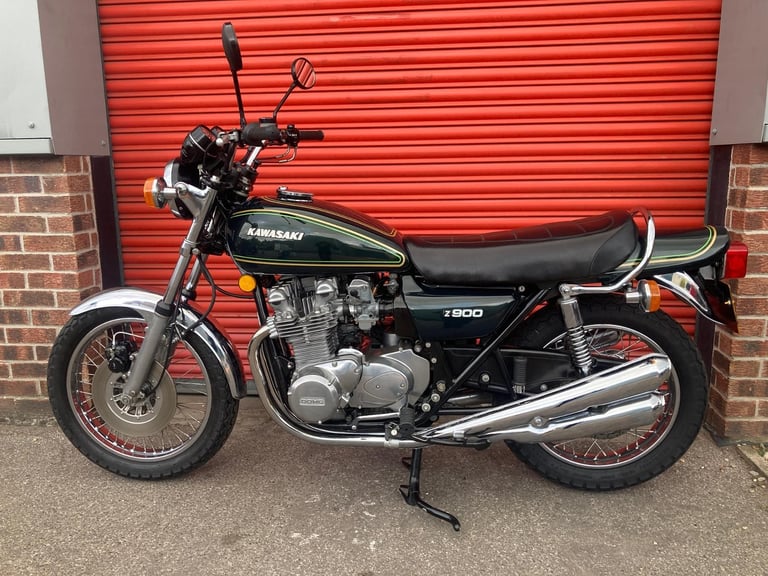 KAWASAKI Z900 A4,1976 45,000 MILES,GENUINE EXHAUST SYSTEM