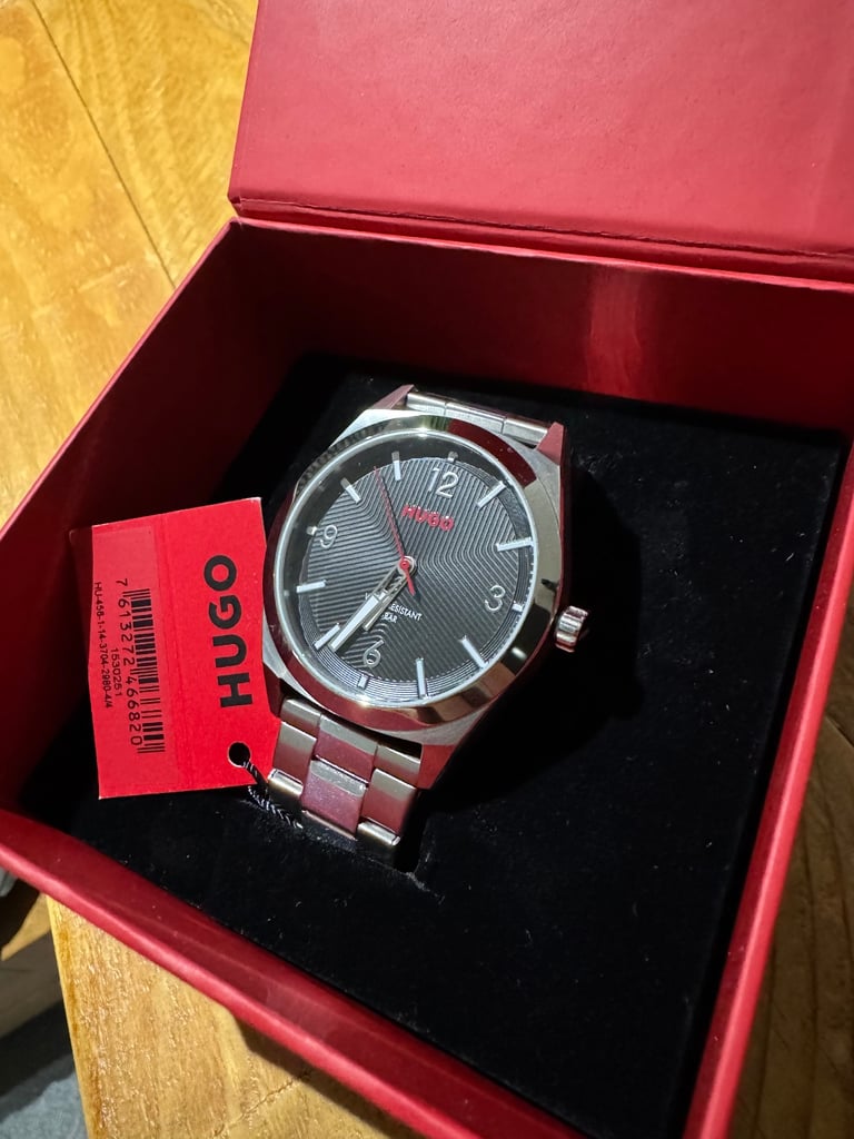 image for Hugo Men's Silver Coloured Stainless Steel Watch