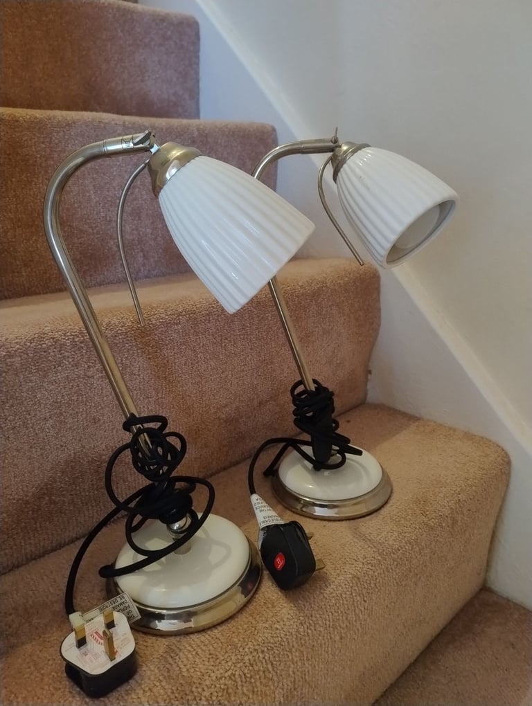 image for Scallop table lamps by John Lewis 