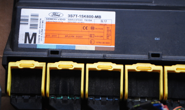 2006 FORD MONDEO MK3 2.0 TDCI ENGINE ECU KIT 4S71-12A650-JB 