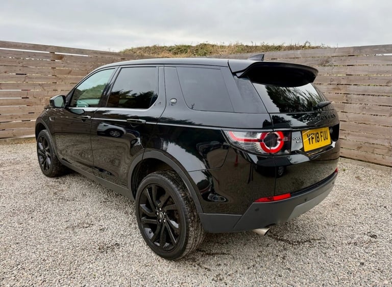 2018 18 LAND ROVER DISCOVERY SPORT 2.0 TD4 HSE BLACK SUV 5DR DIESEL AUTO 4WD EUR