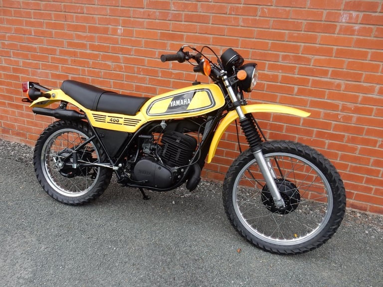 Yamaha DT400 1978 397cc Matching Frame & Engine Numbers - YBA 581S - see video