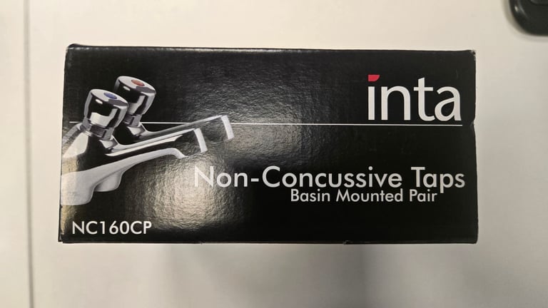 Inta Non-Concussive Basin Taps Push Down, Self-Closing, Time Delay, Auto-Stop.