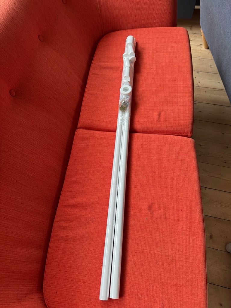 image for Brand new 240cm white curtain rail 