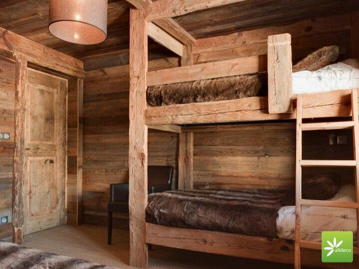 Interior doors made of old wood (solid wood)