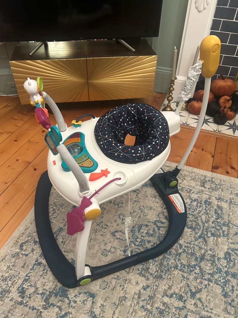 image for Fisher-Price Astro Kitty SpaceSaver Jumperoo