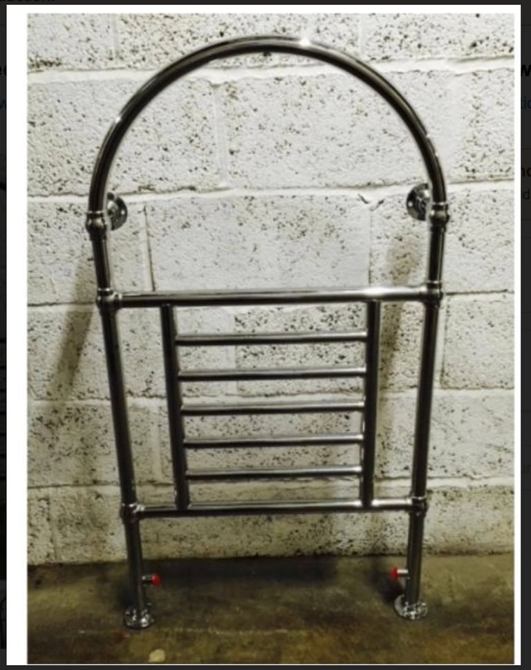 Old London Arch Floor Mounted Radiator LDR 006 1200 x 686 x 125 RRP £485 New Tatty Box