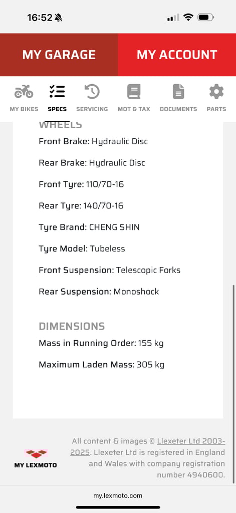 Lexmoto LXS 125 2024