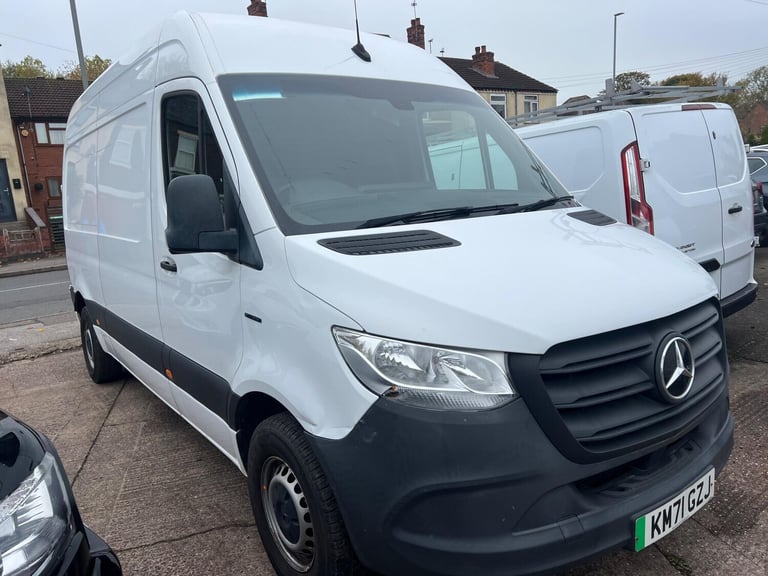 2021 Mercedes-Benz Sprinter 55kWh Progressive Auto FWD L2 H2 5dr 20kW Charger PANEL VAN Electric ...