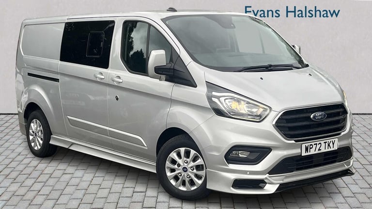 image for 2022 Ford Transit Custom 2.0 EcoBlue 170ps Low Roof D/Cab Limited Van Auto Other Diesel Automatic