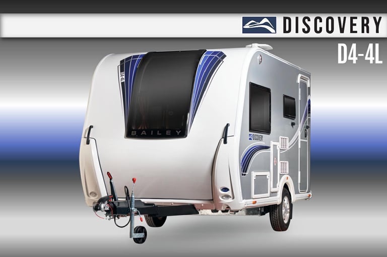 Bailey Discovery II D4-4L, NEW 2023, 4 Berth, Lightweight Touring Caravan