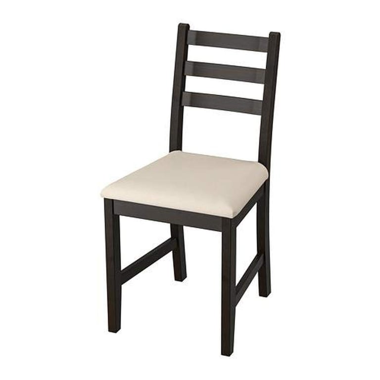 1 x IKEA Lerhamn dining chair Black