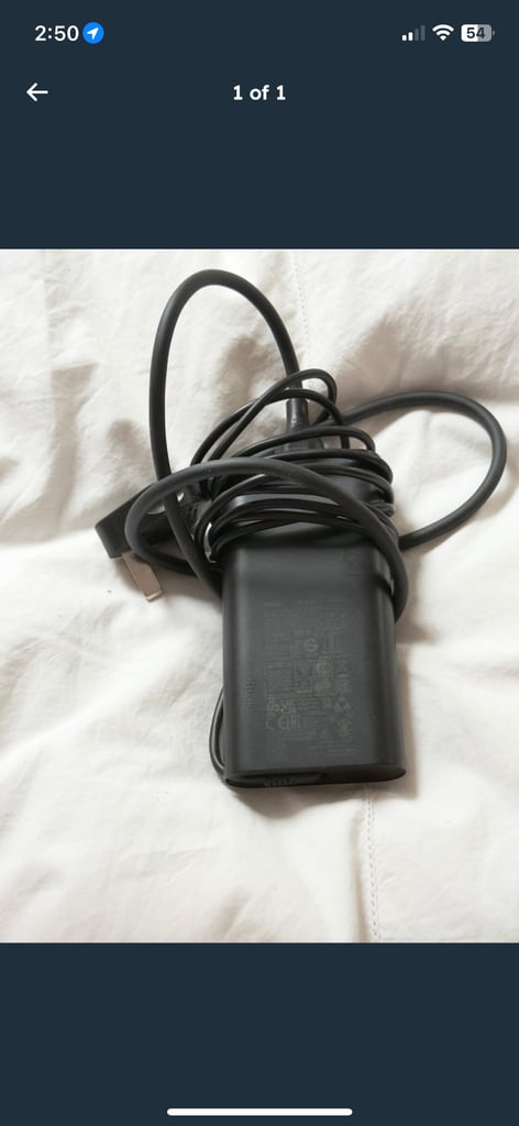 image for GENUINE DELL 130W TYPE C LAPTOP CHARGER, CAN BE USED WITH ANY TYPE C CAN HAND DELIVER