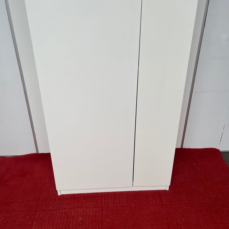 image for FREE DELIVERY IKEA PAX Wardrobe with two doors, white, in good condition.