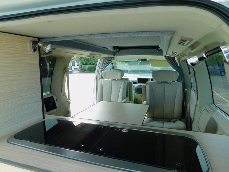 Nissan Elgrand 2 + 2 Berth Pop Top Campervan with Automatic gearbox for Sale