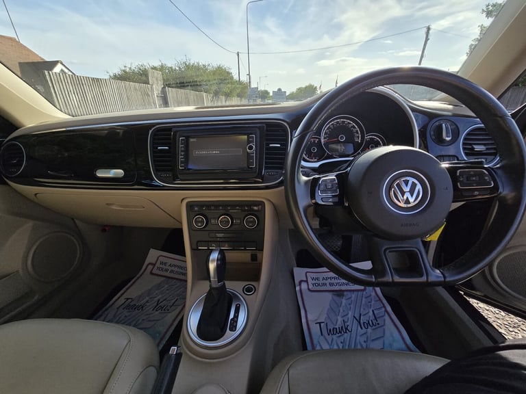 2025 Volkswagen Beetle DESING LEATHER 1.2cc PETROL, ULEZ, FINANCE AVAILABLE Hatchback PETROL Auto...