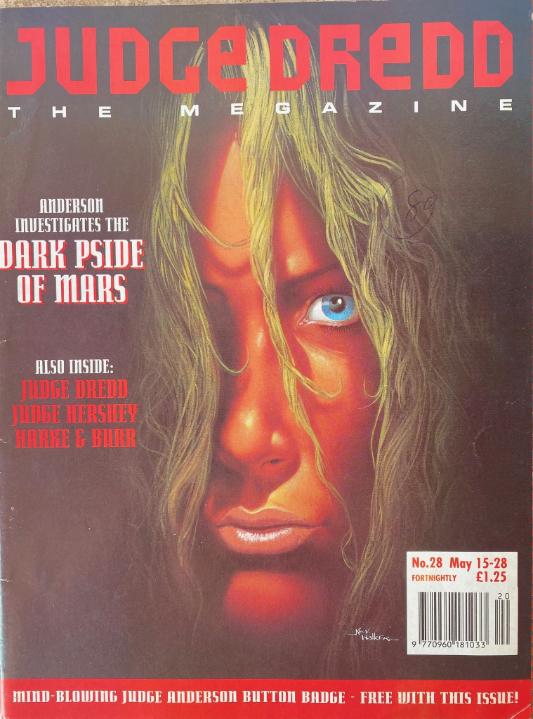 image for Judge Dredd The Magazine x 5 Collector quality