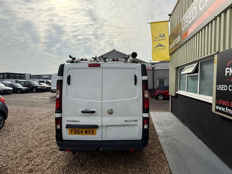 2014 64 VAUXHALL VIVARO 1.6 CDTI 2900 ECOFLEX PANEL VAN 5DR DIESEL MANUAL L1 H1 