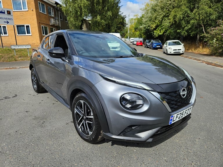 2025 25 NISSAN JUKE 1.6 Hybrid N-Connecta 5dr Auto Grey Damaged Salvage