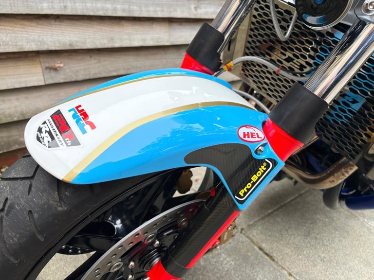 2010 / 10 Honda CB1300 John McGuinness £8500 White 9070 miles.