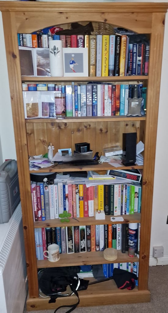 image for Beautiful solid pine bookcase