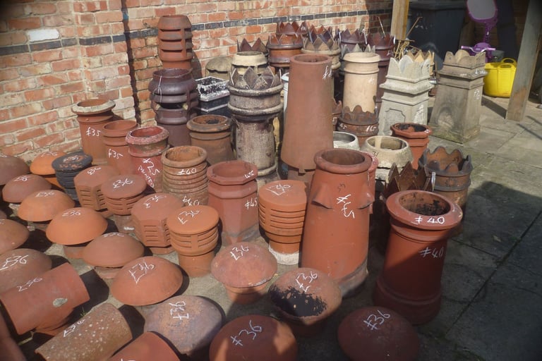 Roof Cowlins Reclaimed Chimney cowl £36 inc vat  lots of chimney pots prices vary  