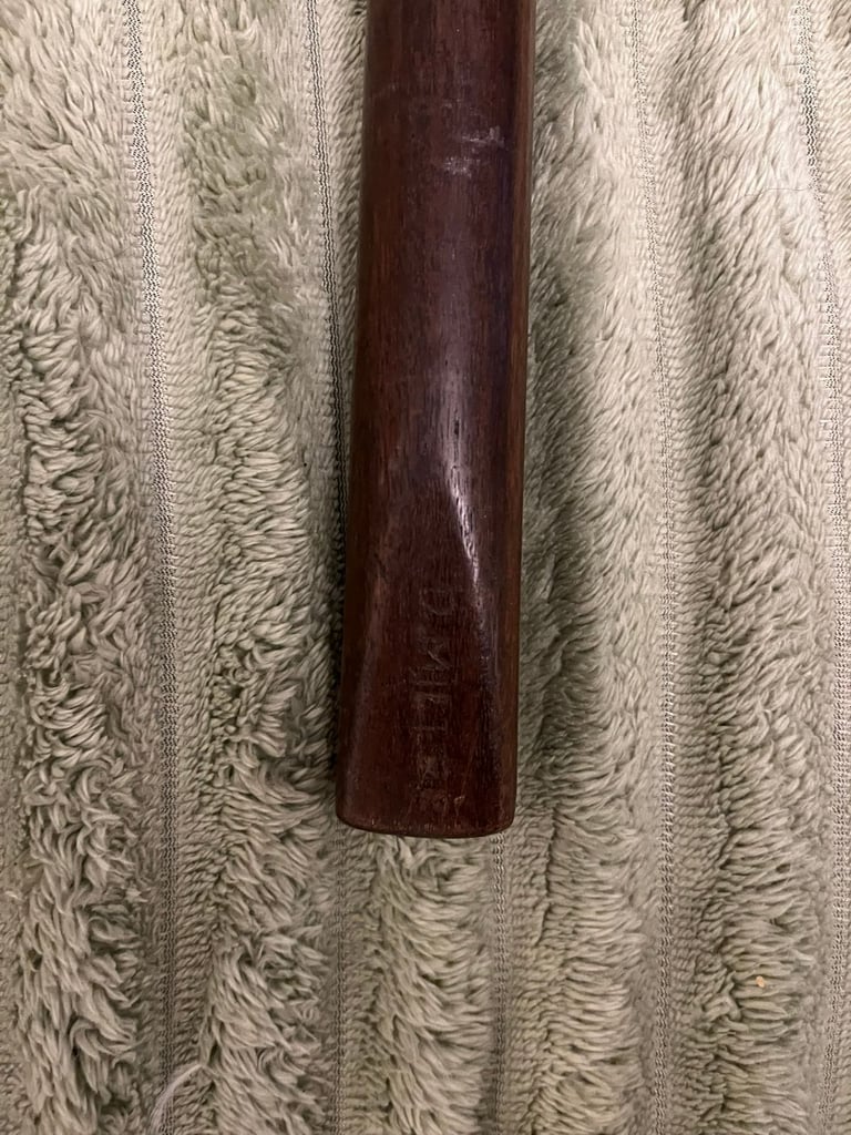 Beautiful One Piece Vintage Peradon 1950s 16oz Stamped Snooker Cue - Maple?