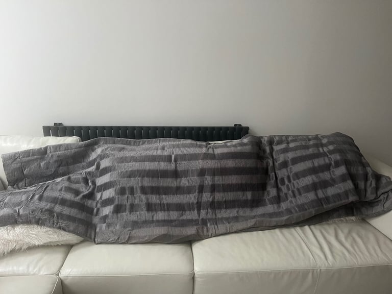 Next Grey Bed Throw 270 x 260cm