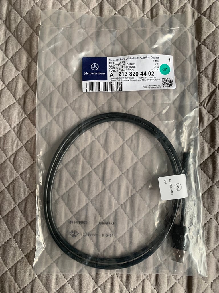 New Mercedes Benz Charging Cable