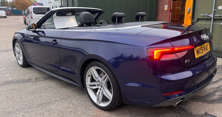 2019 Audi A5 40 TFSI S Line 2dr S Tronic CONVERTIBLE Petrol Automatic