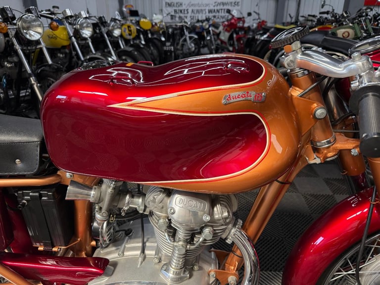 1958 Ducati 175 sport, press tube, outstanding quality, the best we’ve seen 