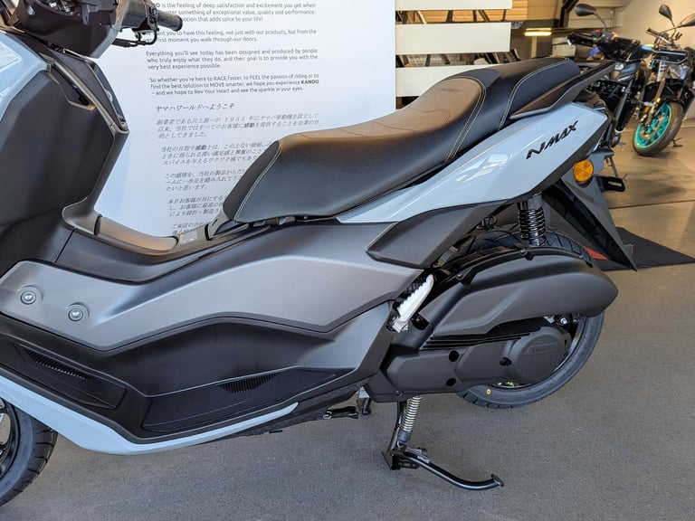 New (2025 MY) Yamaha NMAX Tech Max 125. Ceramic Grey. £3,900 (NO ADMIN FEES!)