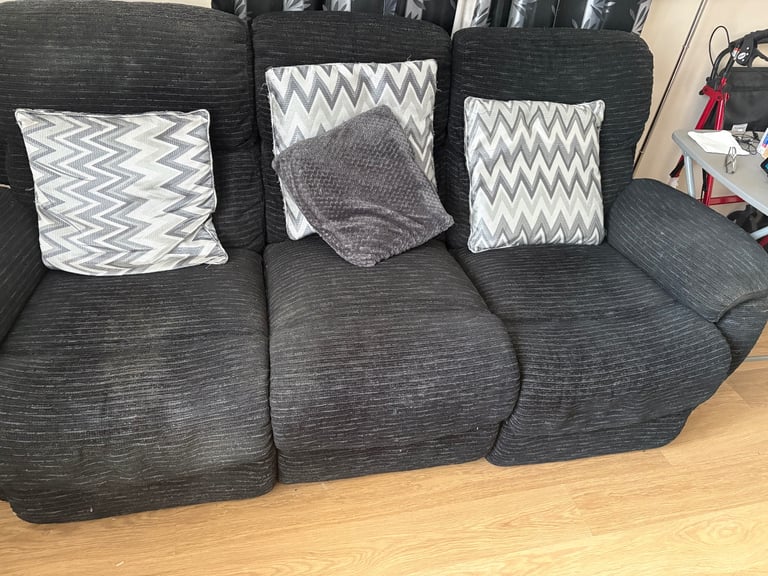 NFC Two Settees- three and two seater, 