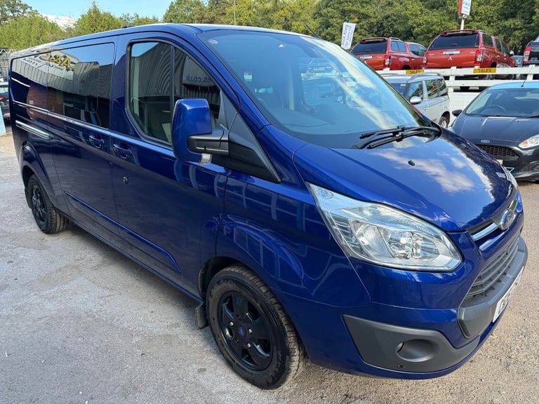 image for 2016 Ford Transit Custom 2.2 TDCi 125ps Low Roof D/Cab Limited Van PANEL VAN Diesel Manual