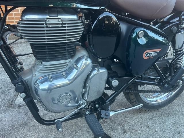 2022 ROYAL ENFIELD CLASSIC 350CC E5 HALCYON GREEN USED