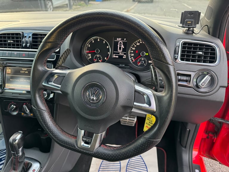 2013 Volkswagen Polo 1.4 TSI 180 GTI 5dr DSG Auto ULEZ HATCHBACK Petrol Automatic