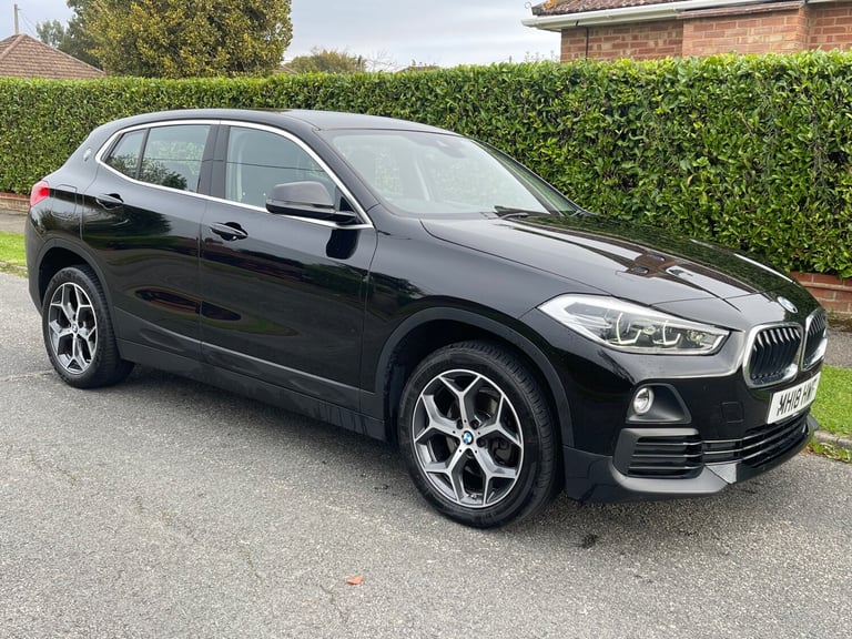 image for BMW X2 S drive 18D Sport in Stunning Black Metallic with Sports Cloth Trim 