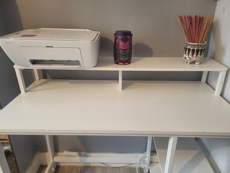 White Desk Collection Only