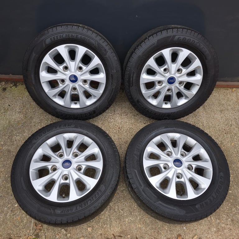 Genuine Ford Transit Custom 16" Alloy Wheels JK21-GA