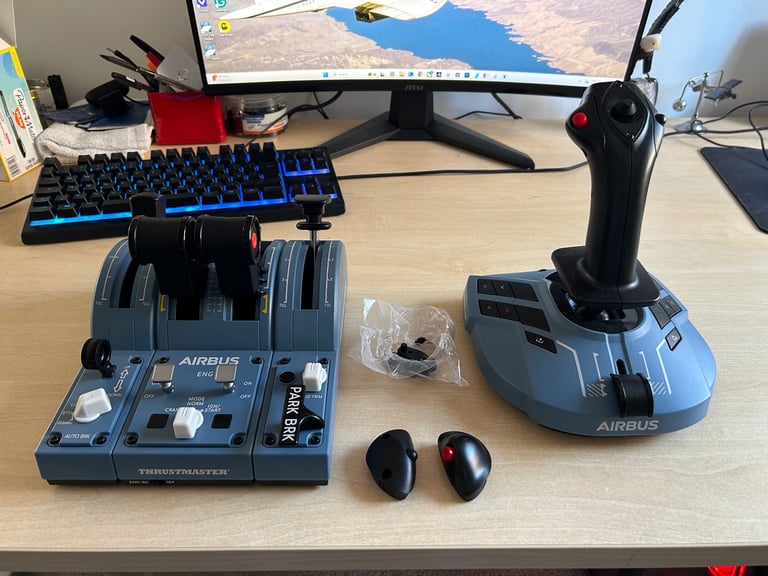 image for Thrustmaster Airbus TCA Sidestick Captains pack 