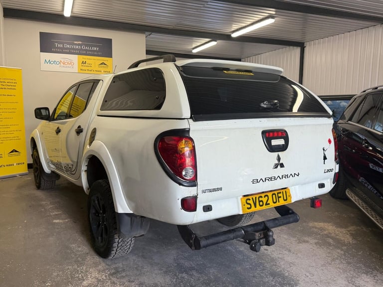 2012 Mitsubishi L200 2.5 DI-D Barbarian Black 4WD Euro 5 4dr (LB) PICK UP Diesel Manual