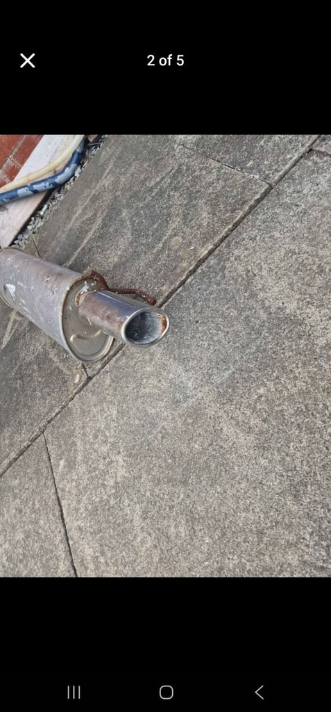 Corsa d rear exhaust back box