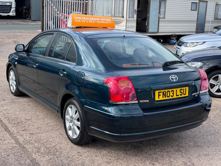 2003 Toyota Avensis T3-s Semi-auto Hatchback Petrol Automatic