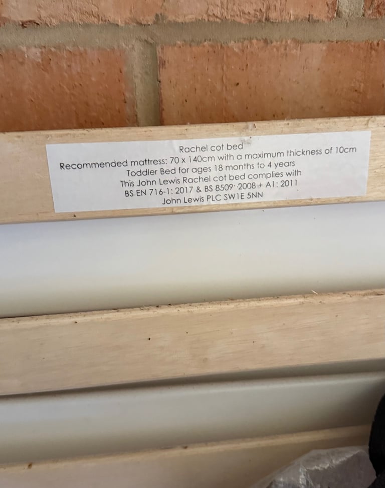 Rachel Bed Cot from John Lewis