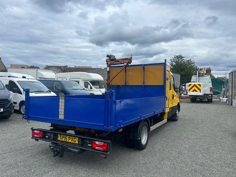 2016 Iveco Daily QUARTER TON PENNY CRANE - 11 FT TIPPING BODY  NA Diesel Manual